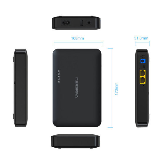 Marsriva Mini UPS KP2 Pro 8000mAh, 30W (4P).