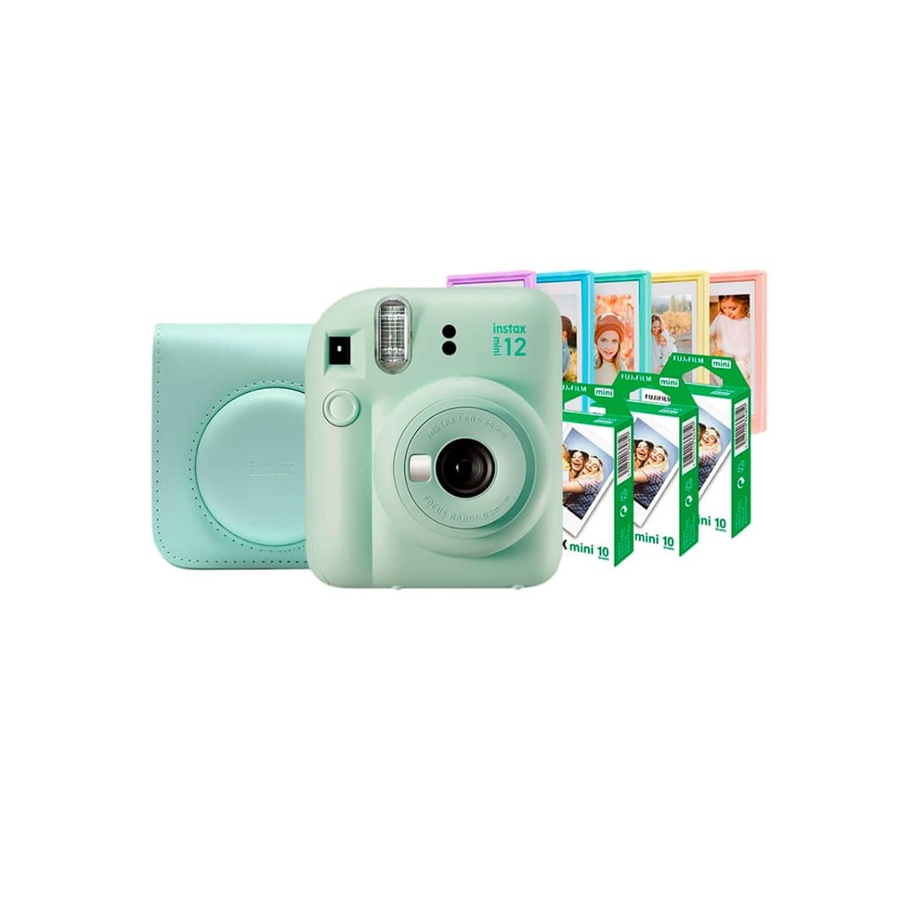 Fujifilm Intax Mini 12 + 30 Paper + Marcos (Combo B).