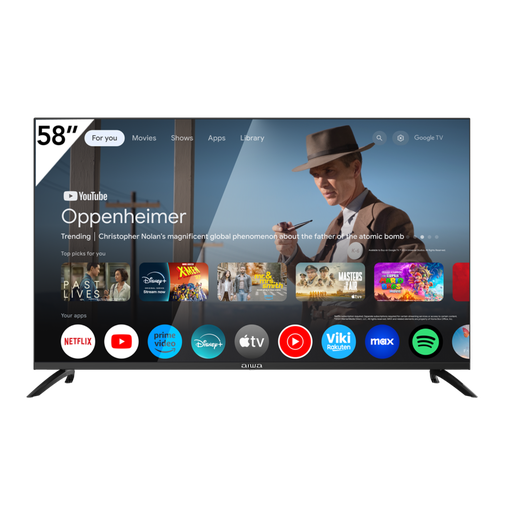 [TV016-00006] Aiwa 58", 4K Smart Tv Google Tv