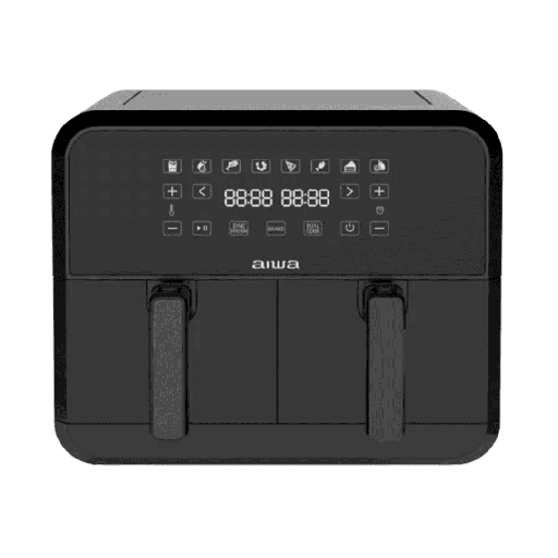 [AWHAFT8001] Aiwa Easy Life, Freidora sin aceite 8L, Doble Canasto.