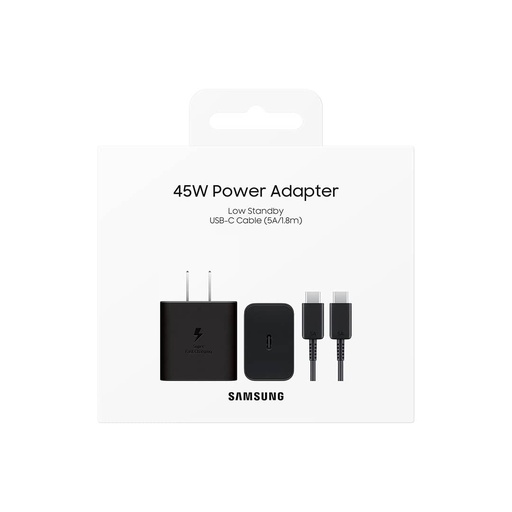 [ACE009-00072] Samsung Power Adapter 45W (EP-T4511), Low Standby USB-C Cable